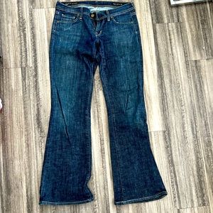 Citizens for humanity low waist flare denim